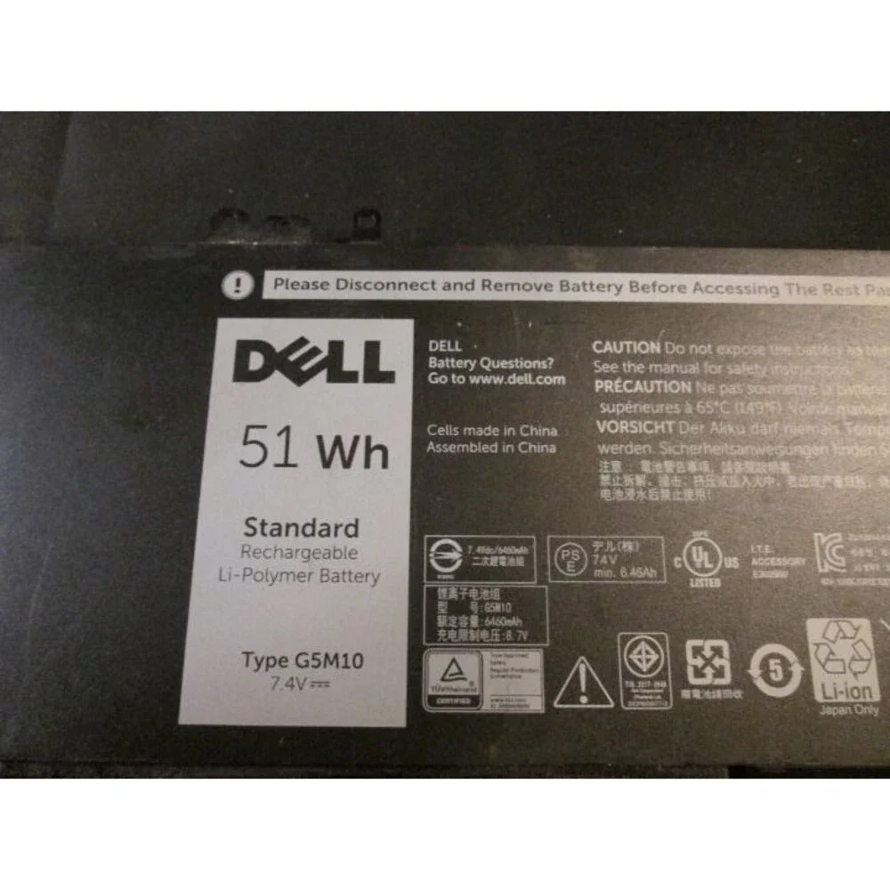 Genuine OEM Dell E5450